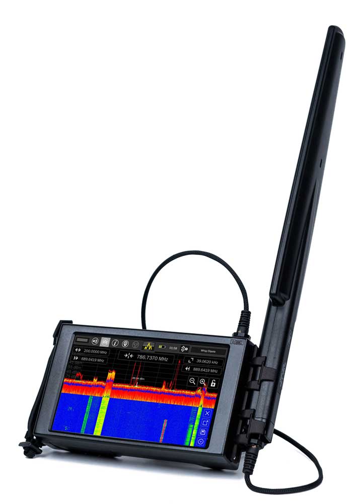 Analizador de espectro portátil analizador de radiofrecuencia detector,  intensidad de señal en telecomunicaciones, electrónica, dispositivo  electronico, hardware de la computadora png